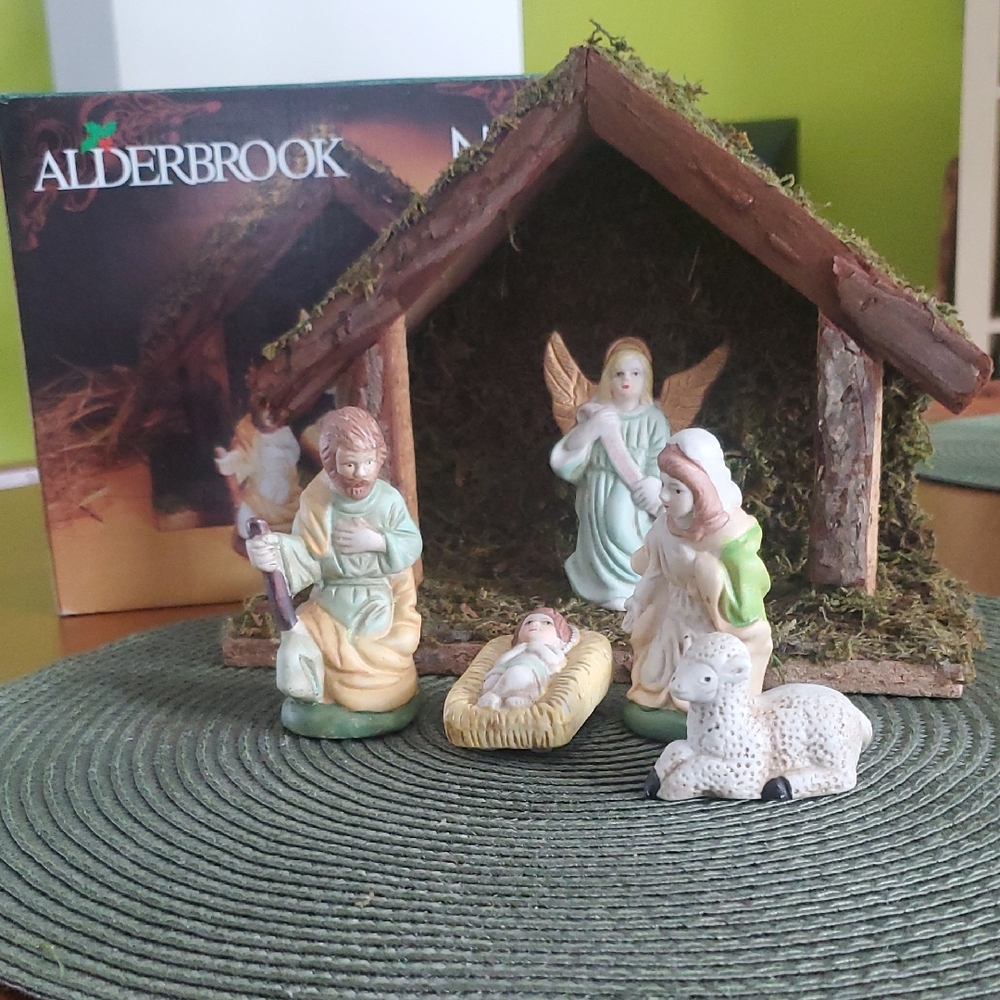 Alderbrook Nativity Scene 6pc